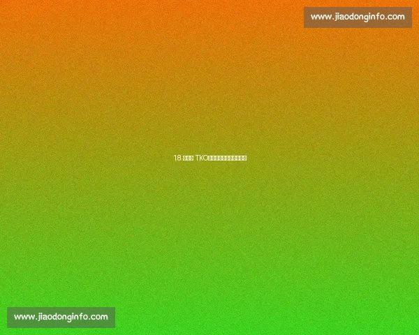 18 岁首局 TKO：拳台灯光下的青春惊雷